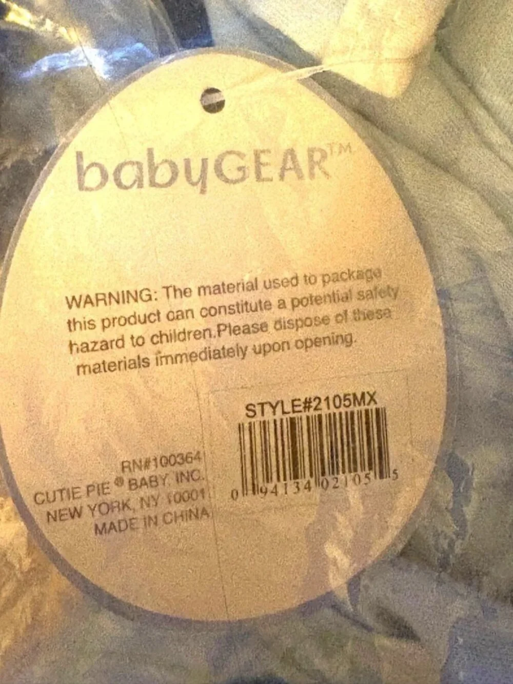 Boys Baby Outfit Gear My 1st EASTER 1-Piece Boy 6-9 Mos  & Special HANGER NWT